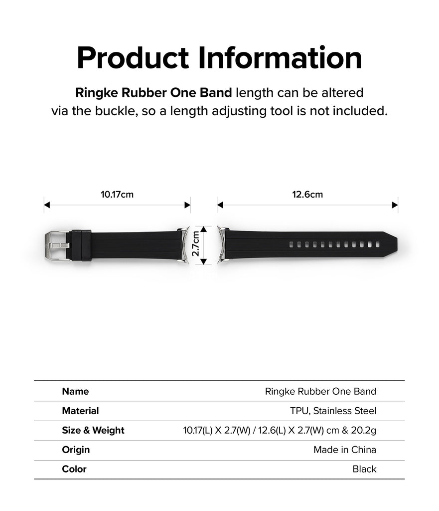 Google Pixel Watch | Rubber One Band