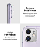 camera bezel cover, fully functional - operate the camera and flash without obstruction
