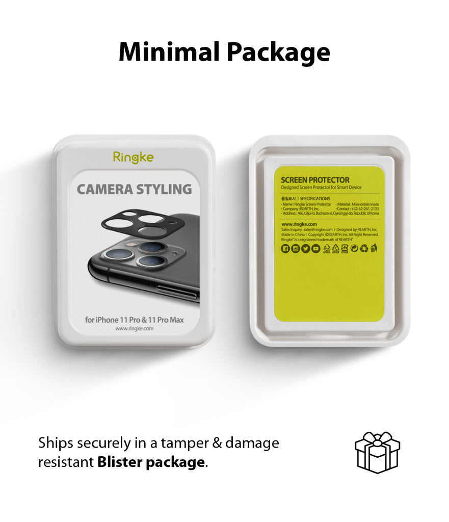 minimal packaging
