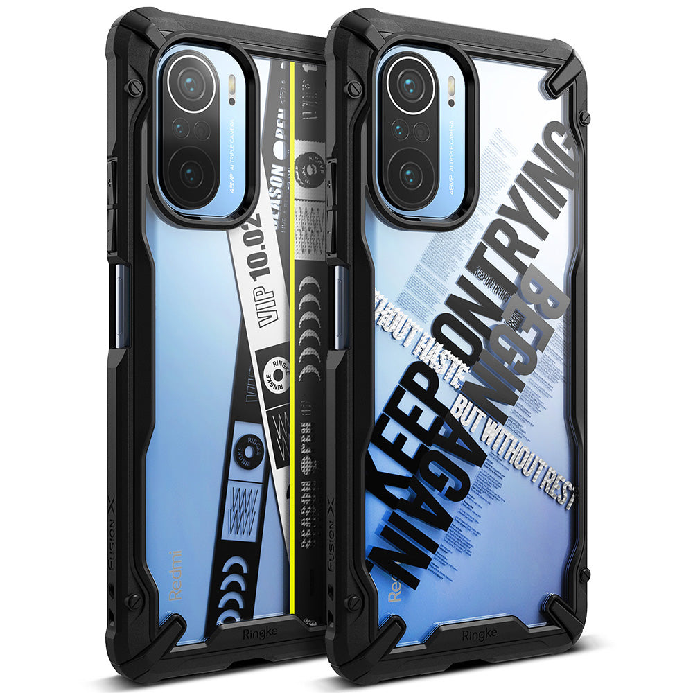 xiaomi Poco F3 / Redmi K40 / K40 Pro / K40 Pro+ case - ringke fusion-x design