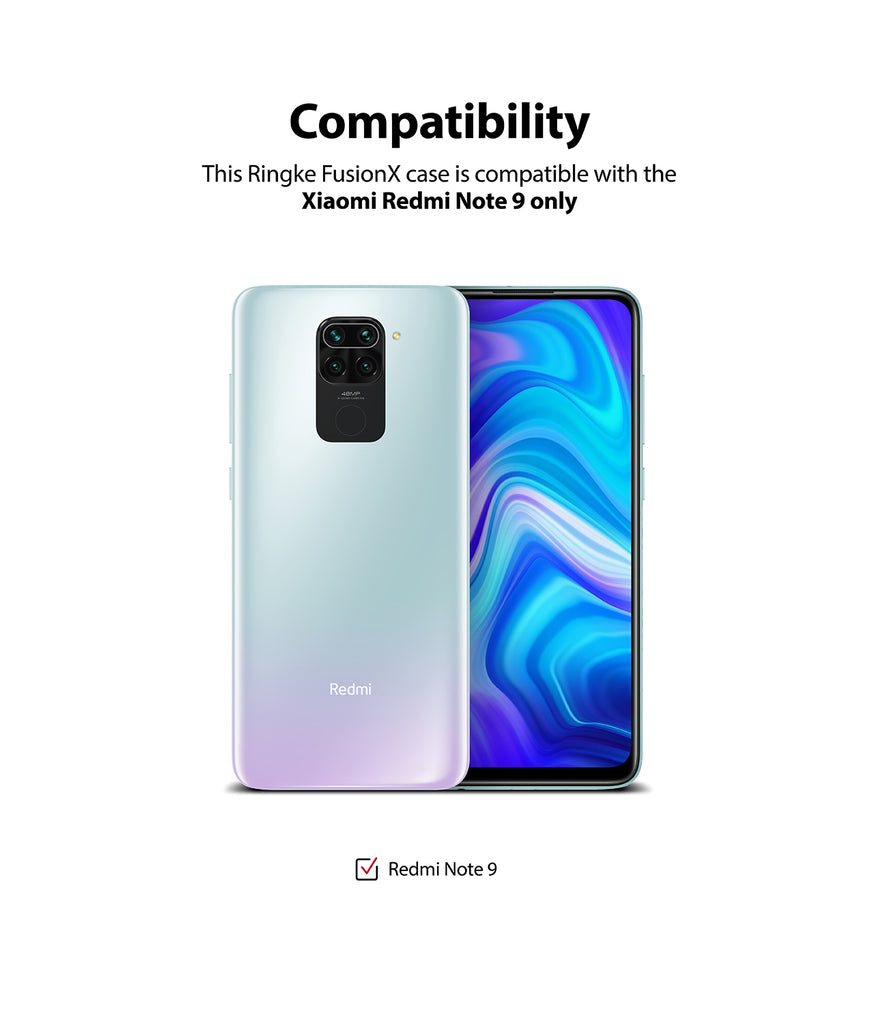 only compatible with xiaomi redmi note 9