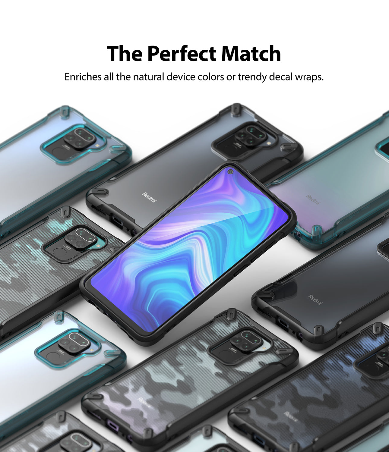 enriches all the natural device colors or trendy decal wraps