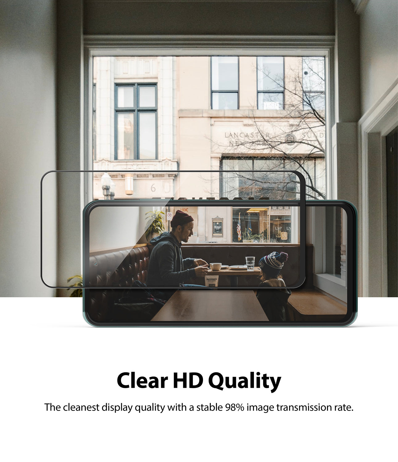 clear hd quality - the cleanest display quality with a stable 98% image transmission rate