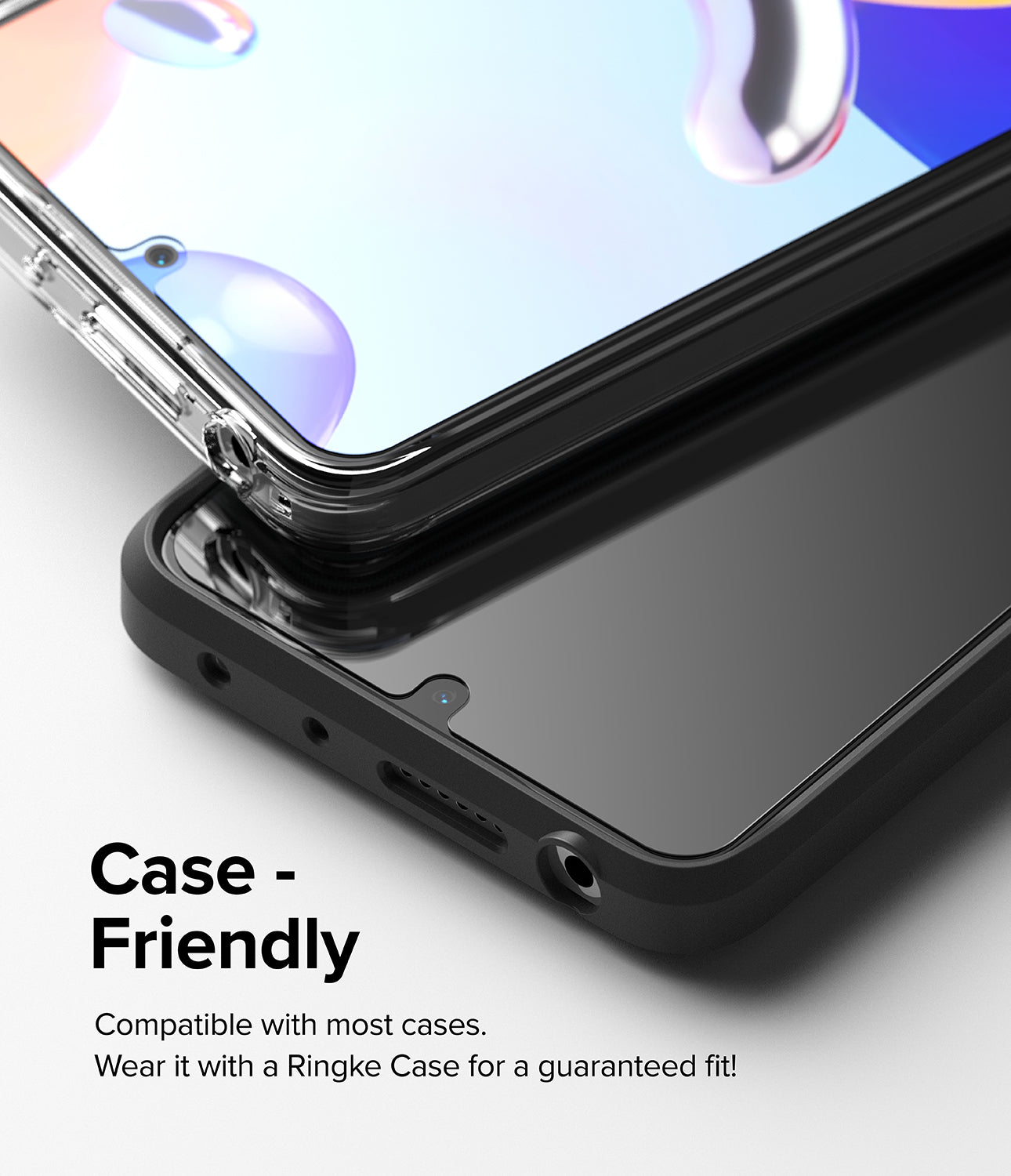 Redmi Note 11 Pro / 11 Pro 5G Screen Protector [2P] | Invisible Defender - Ringke Official Store