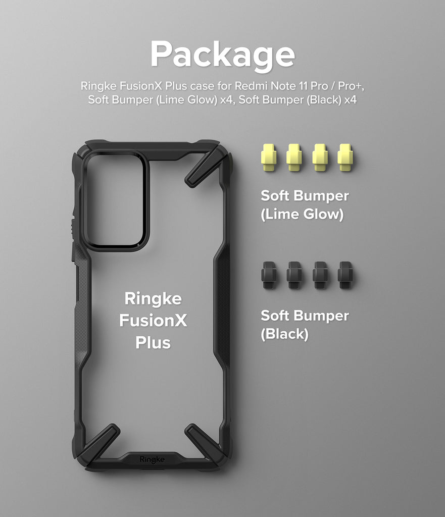 Redmi Note 11 Pro / 11 Pro Plus / 11i / 11i HyperCharge Case | Fusion-X Plus