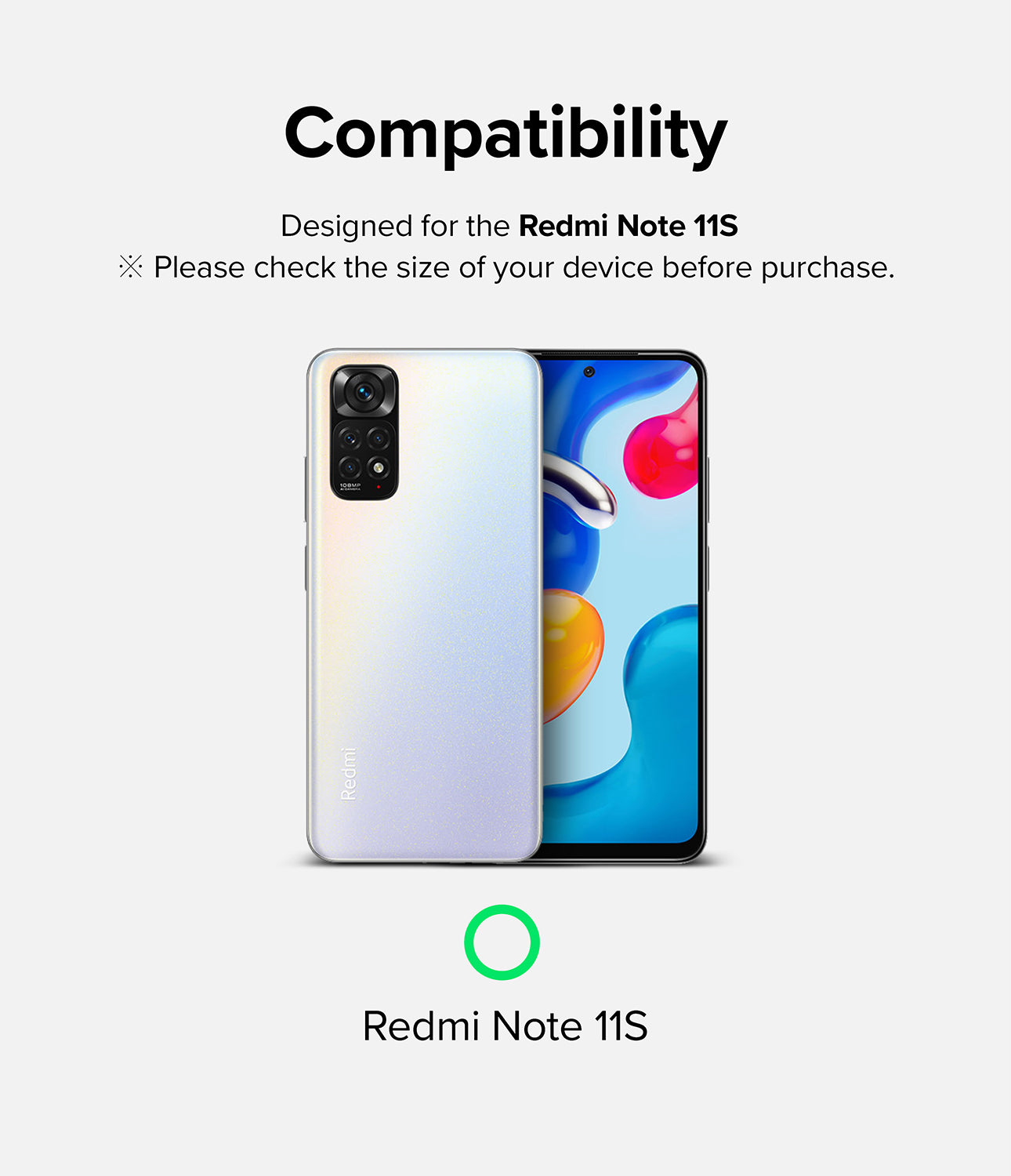 Redmi Note 11S | Camera Styling - Ringke Official Store