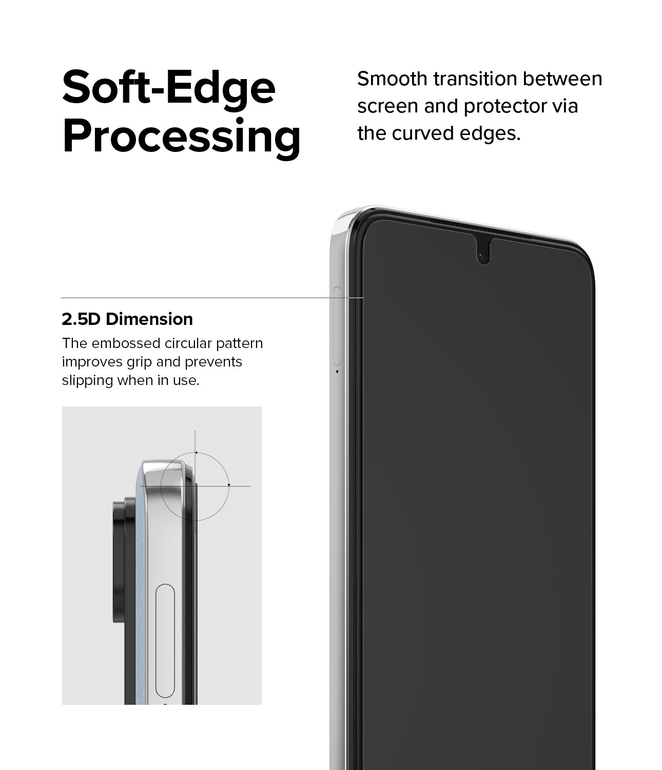 Redmi Note 11 / 11S Screen Protector [2P] | Invisible Defender - Ringke Official Store