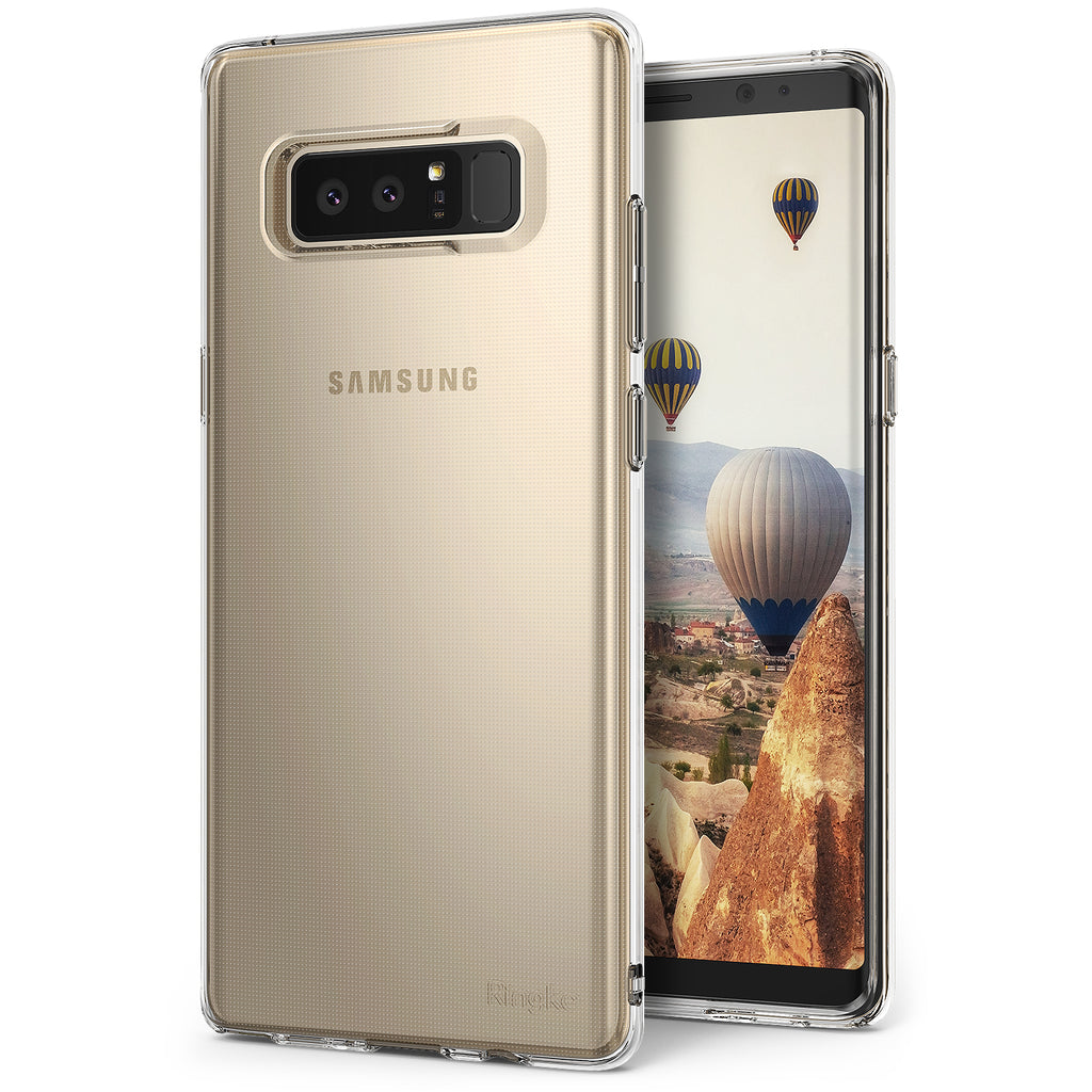 samsung galaxy note 8 ringke air case case rose gold crystal