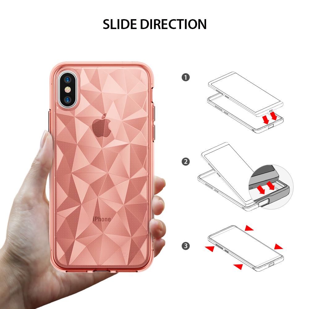 ringke air prism for iphone x case cover main slide direction