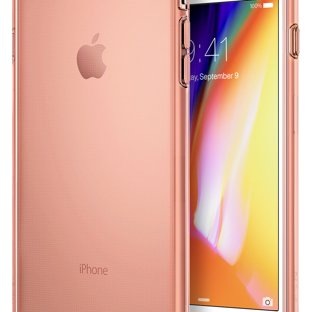 ringke air lightweight flexible tpu thin case cover for iphone 7 plus 8 plus main rose gold