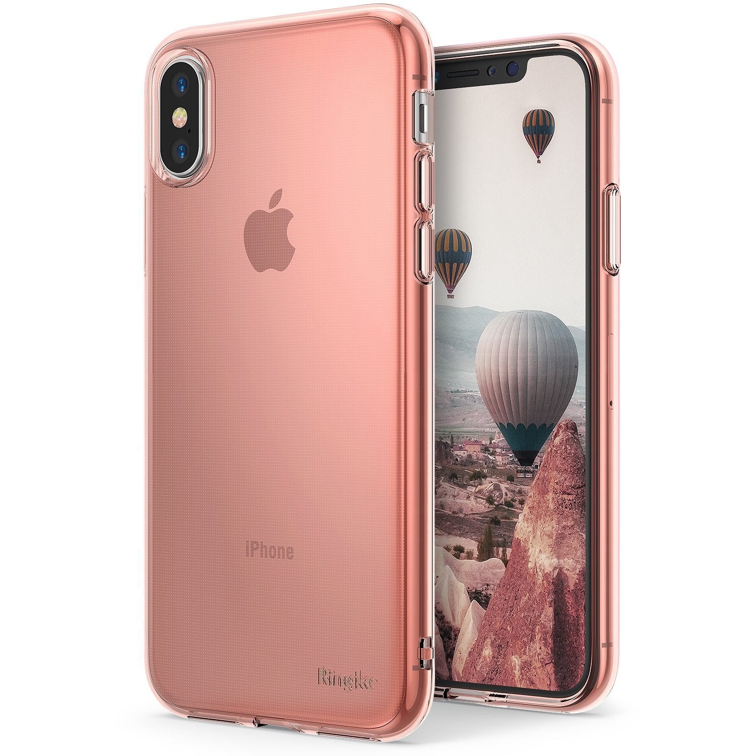 ringke air for iphone x case cover main rose gold