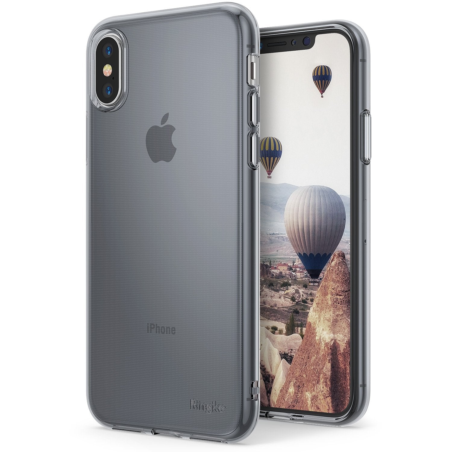 ringke air for iphone x case cover main smoke black