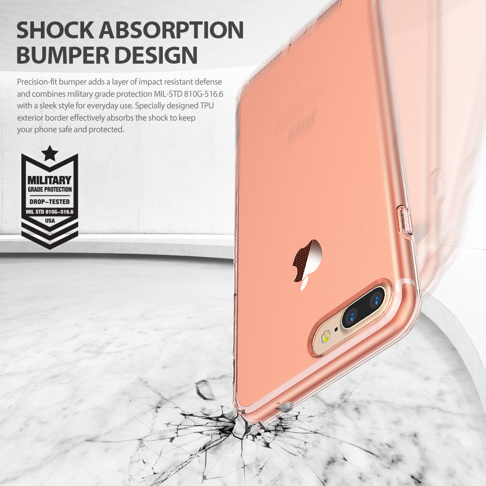 ringke air lightweight flexible tpu thin case cover for iphone 7 plus 8 plus main shockproof protection
