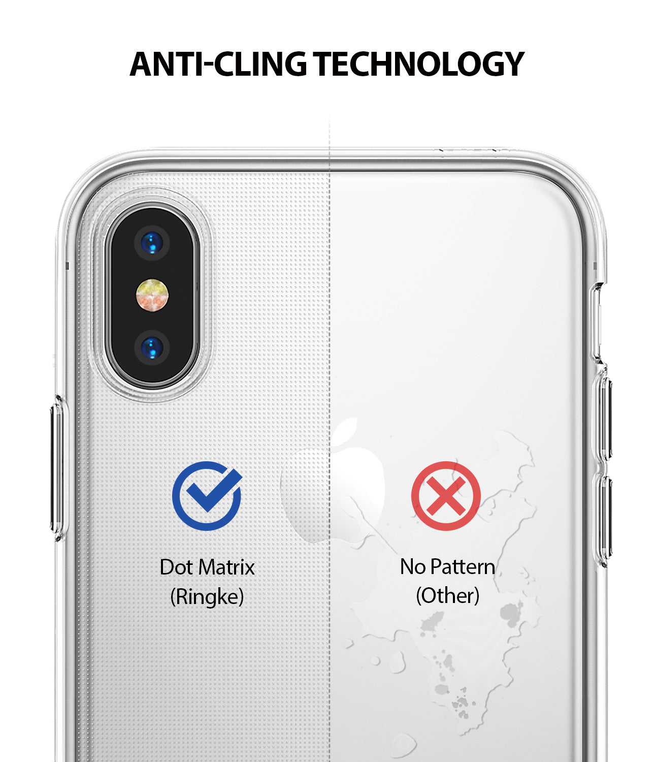 ringke air for apple iphone xs case cover anti cling technology