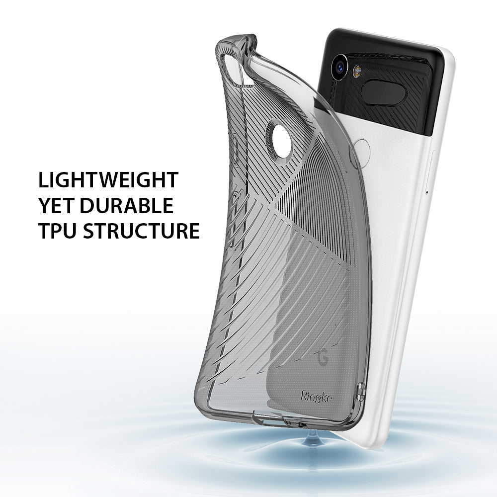 ringke bevel designed thin lightweight tpu case cover for google pixel 2 xl main flexible