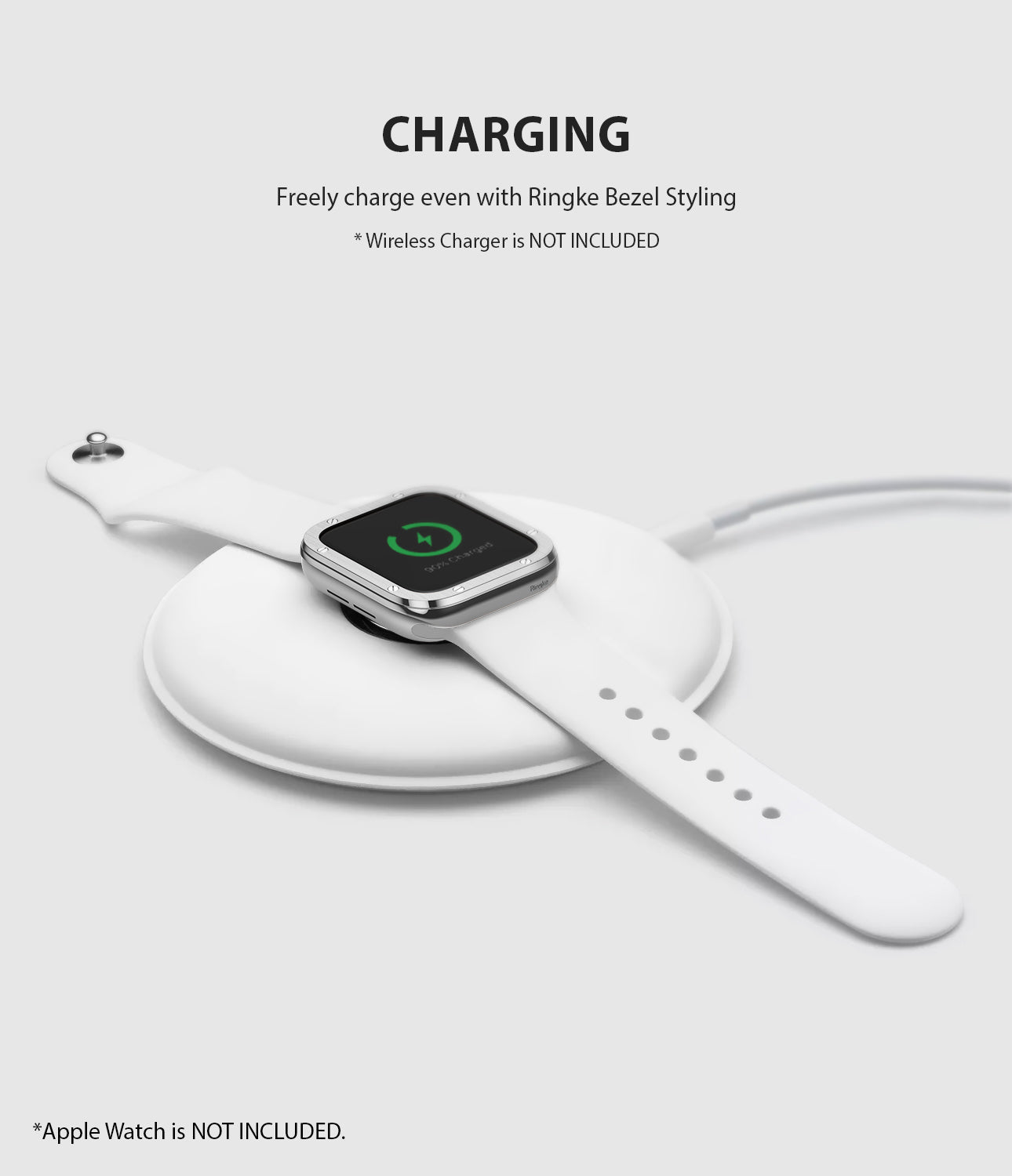 apple watch 3 2 1 38mm case ringke bezel styling stainless steel frame cover 38-40 wireless charging compatible