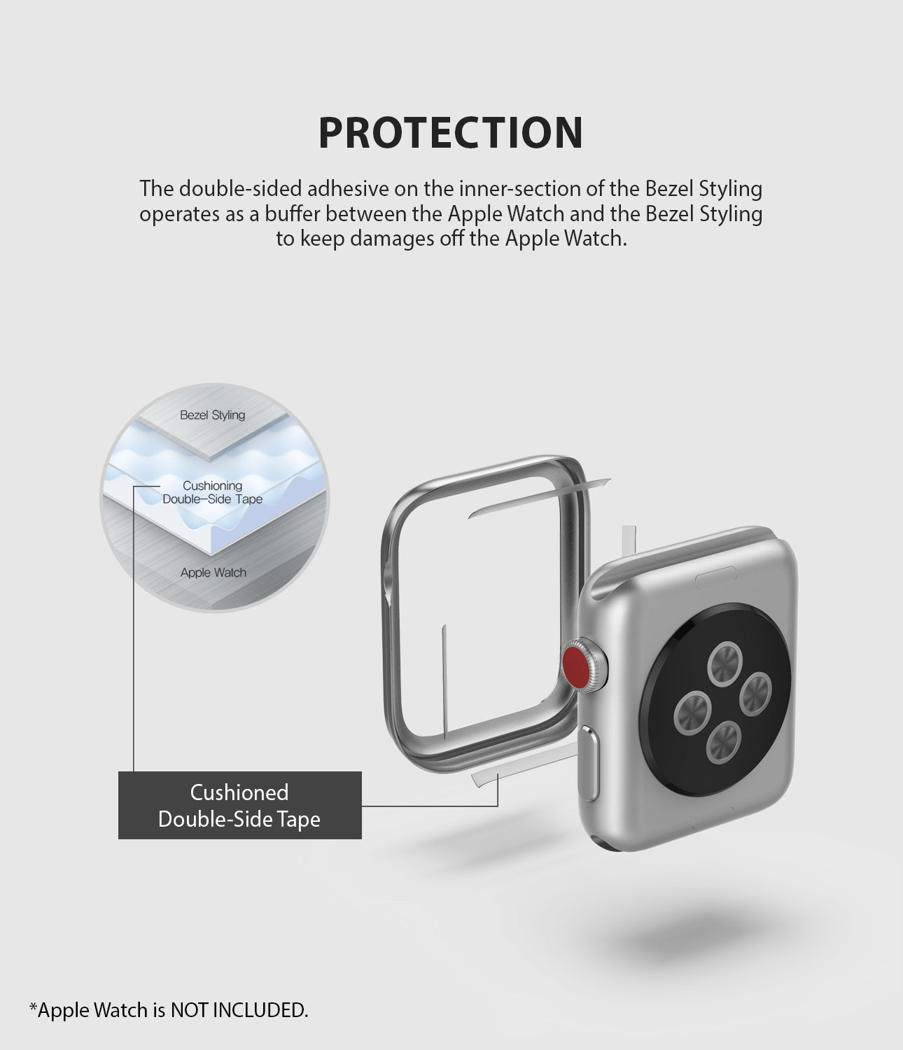 Apple Watch Series 3 2 1 38mm Case Ringke Bezel Styling 38 40