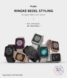 apple watch 3 2 1 42mm case ringke bezel styling stainless steel frame cover 42-01