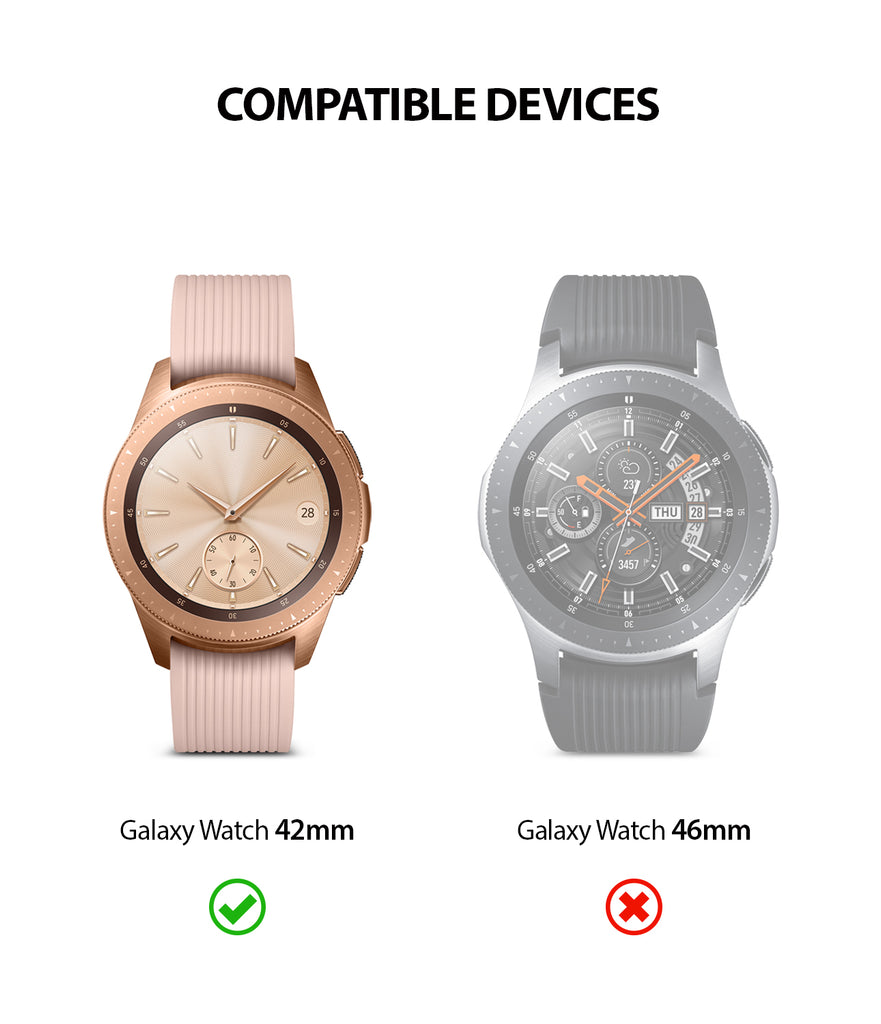 only compatible with galaxy watch 42mm
