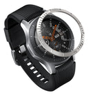 ringke bezel styling stainless steel designed for galaxy watch 46mm, galaxy watch gear s3 frontier and cleassic