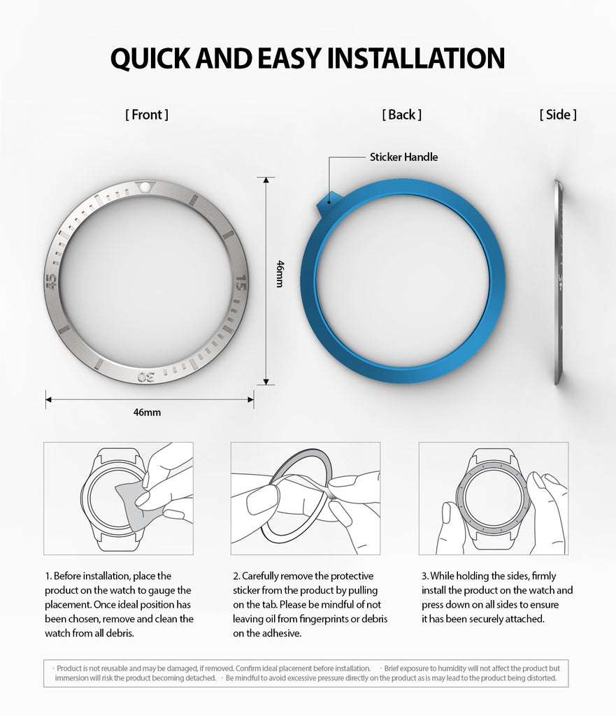 quick and easy installation guide for bezel styling