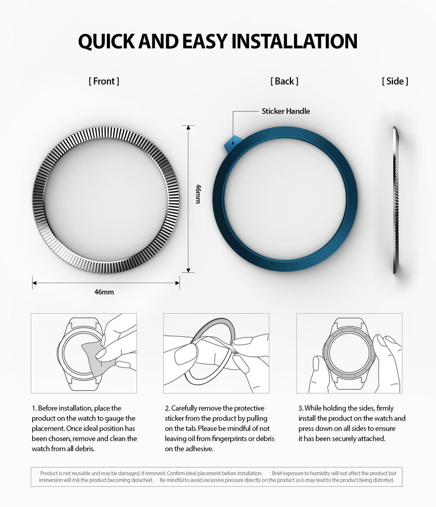 quick and easy installation guide of galaxy watch 46mm