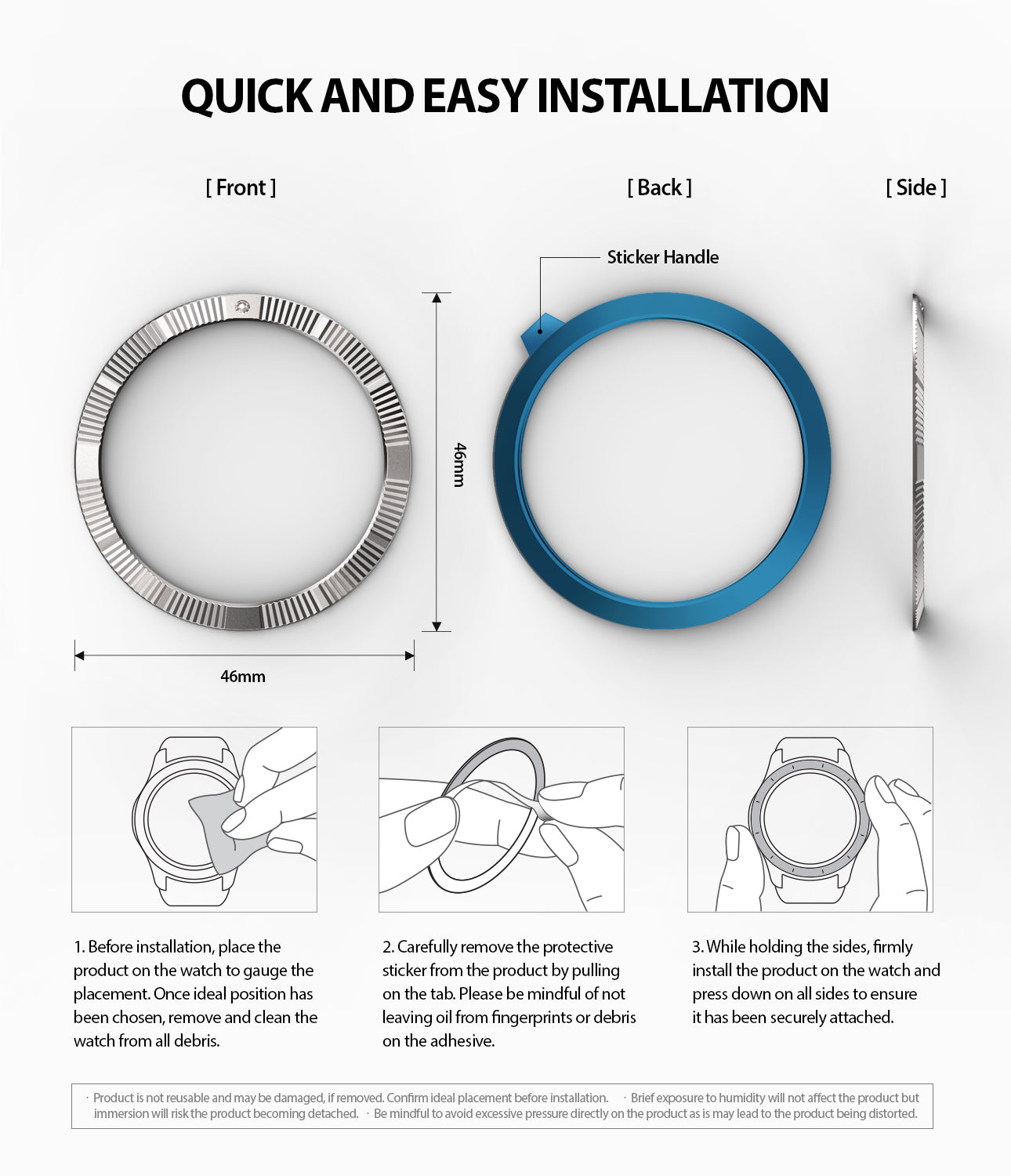quick and easy installation guide of galaxy watch 46mm