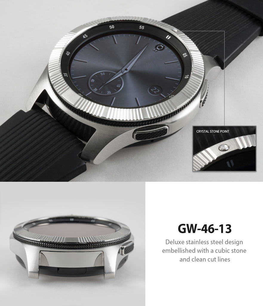 high gloss stainless steel finish with simple patterns deeply engraved for long lasting color