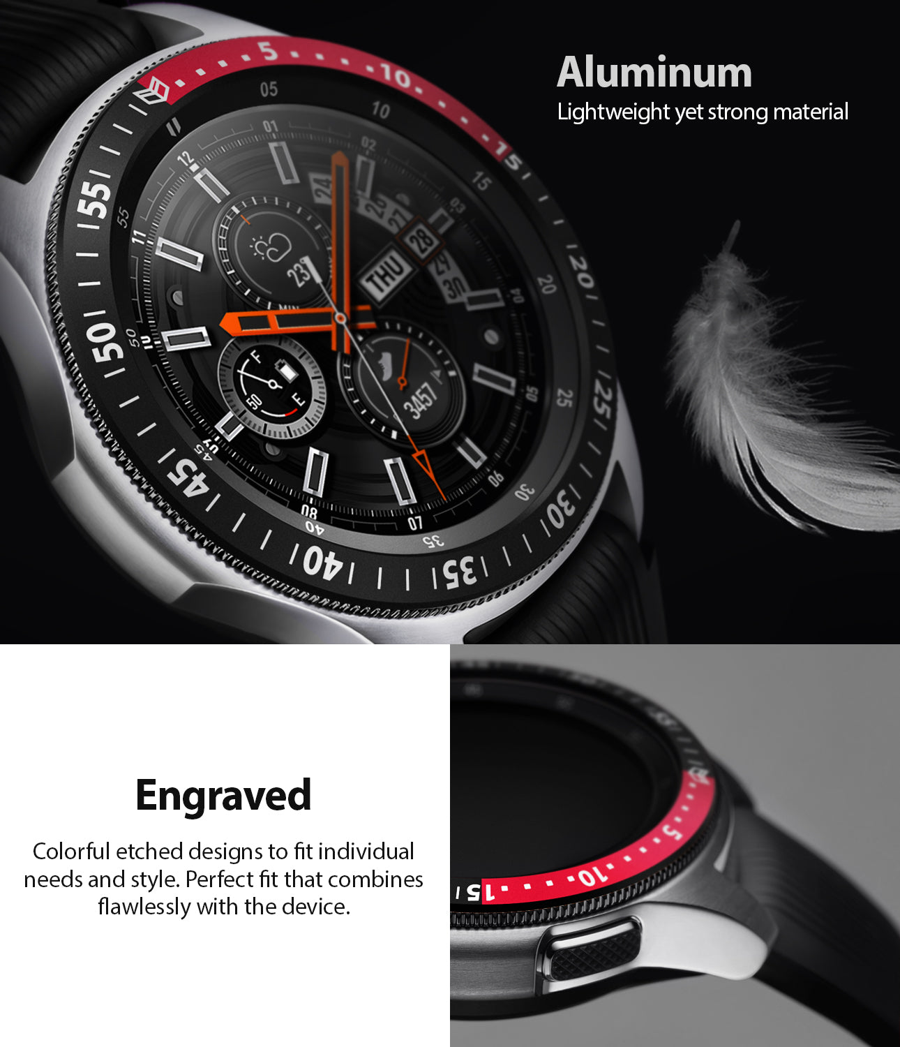 Bezel galaxy watch sale 46mm