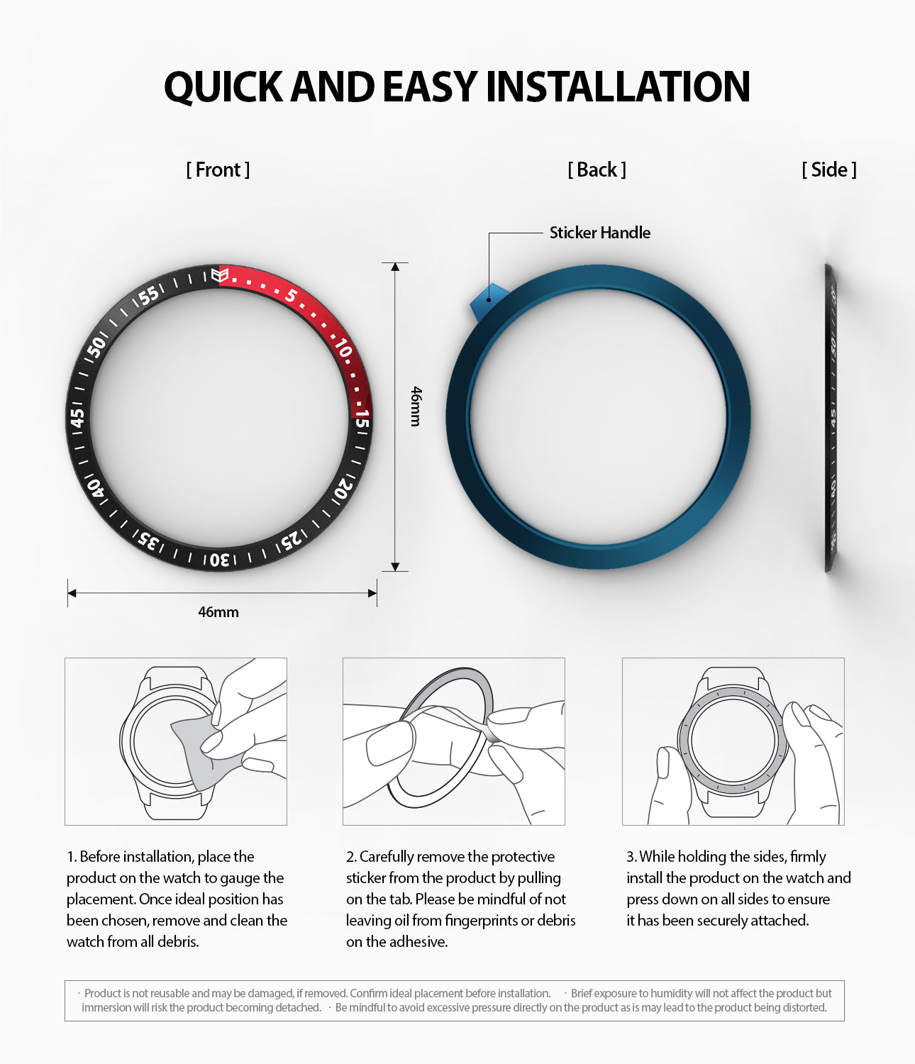 Ringke bezel ring cheap samsung galaxy watch 46mm