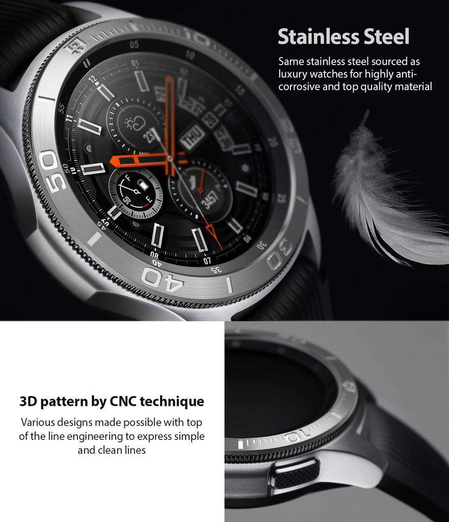 various designs made from highly anti corrosive and top quality stainless steel material fits perfectly on galaxy watch 46mm