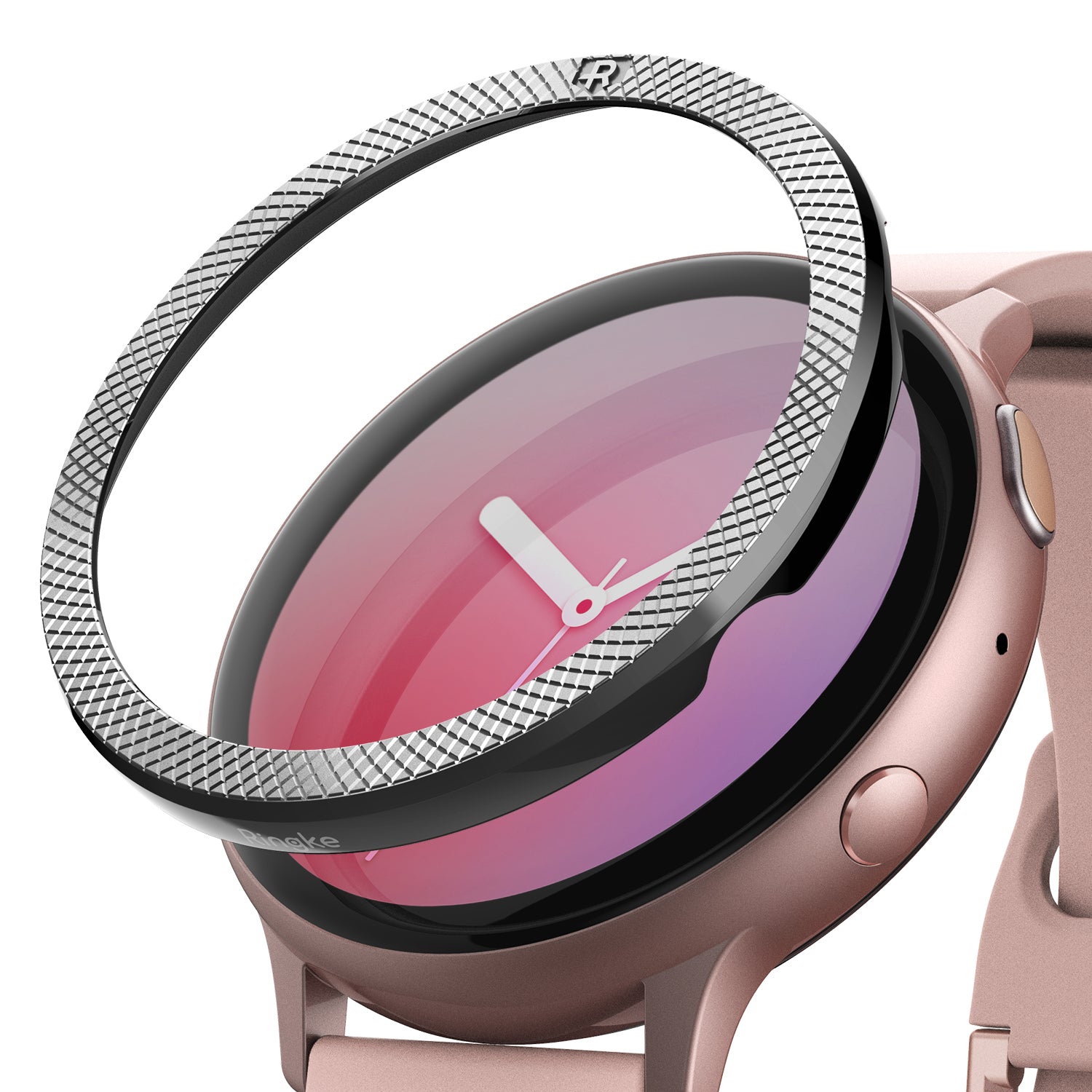 ringke bezel styling for galaxy watch active 2 44mm stainless steel