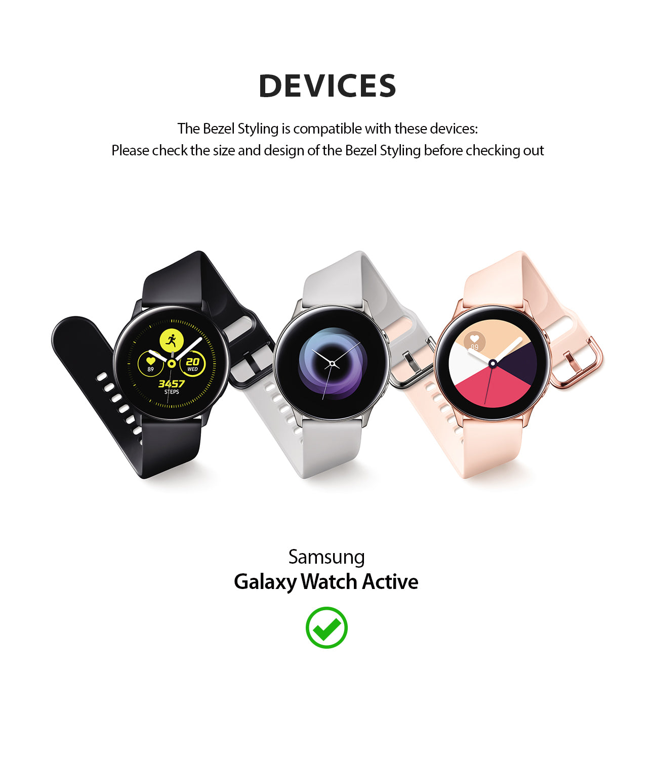 Galaxy Watch Active Bezel Styling 01 Ringke Official Store