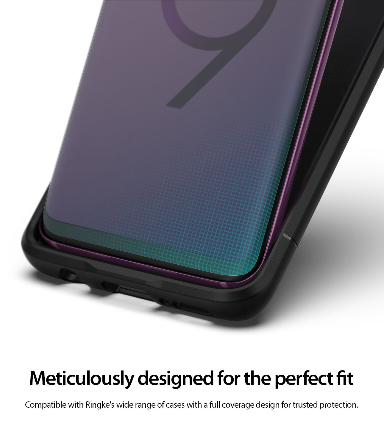 galaxy s9 dual easy full cover screen protector 2 pack