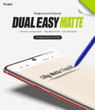 ringke dual easy film for galaxy note 10