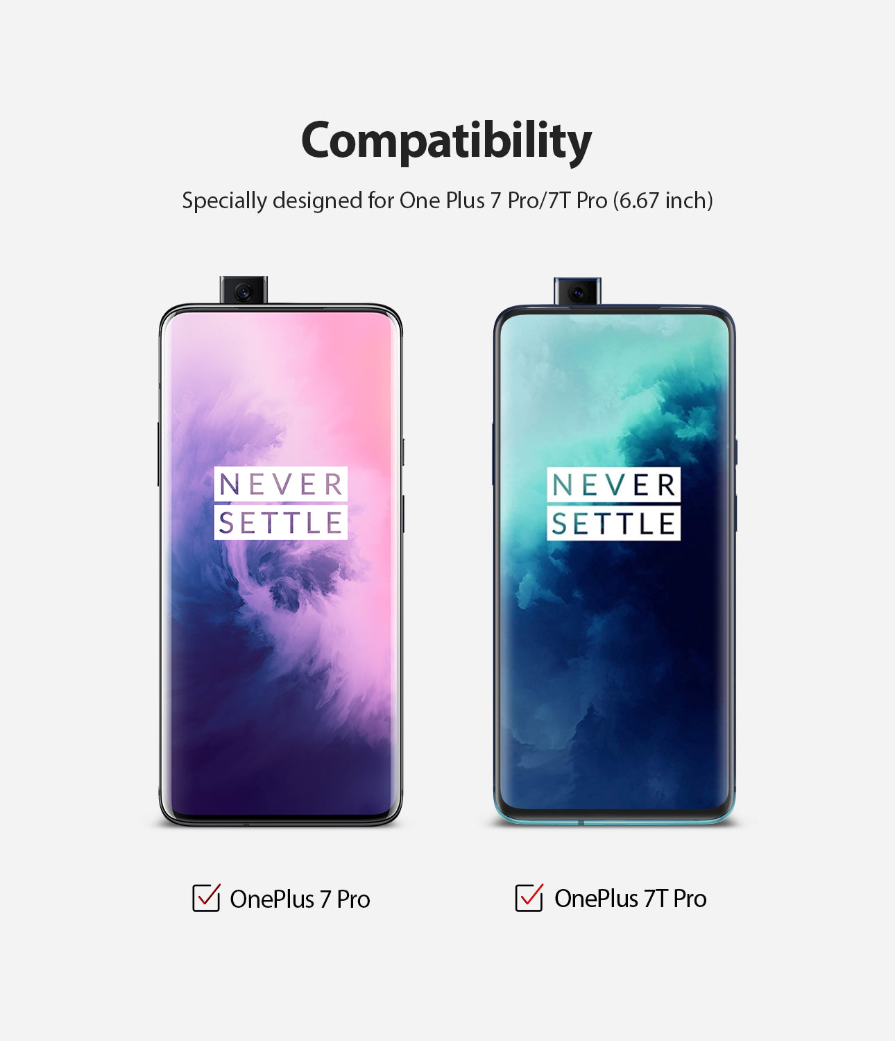 compatible with oneplus 7 pro / oneplus 7t pro