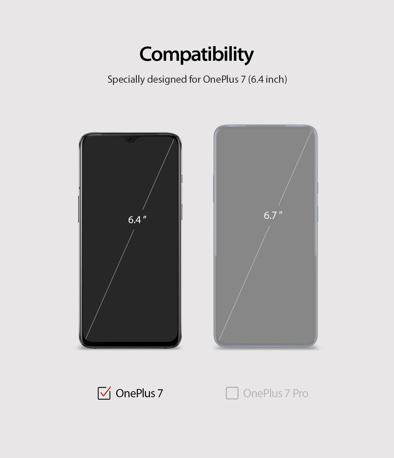 Ringke OnePlus 7 Dual Easy Screen Protector