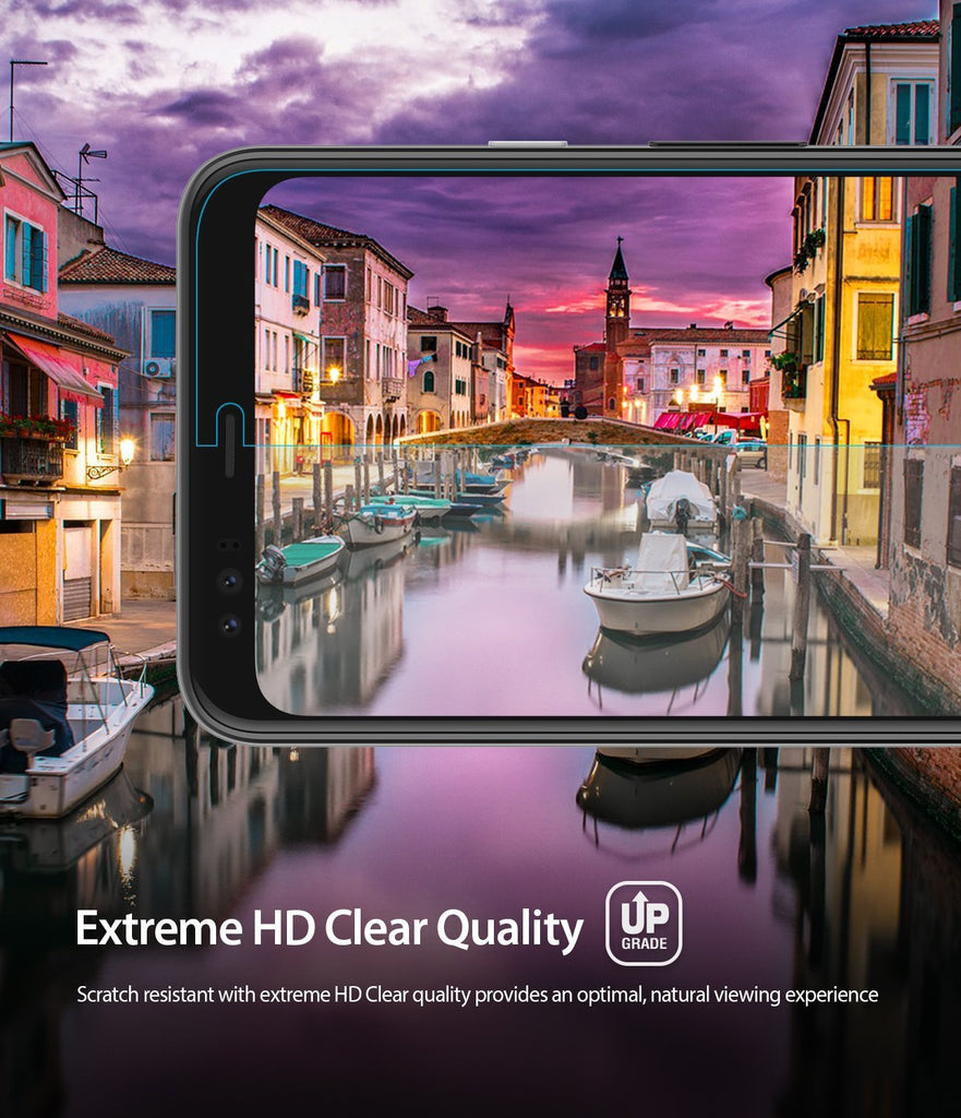 Ringke Google Pixel 4 Screen Protector, Dual Easy Film, Extreme HD Clear Quality