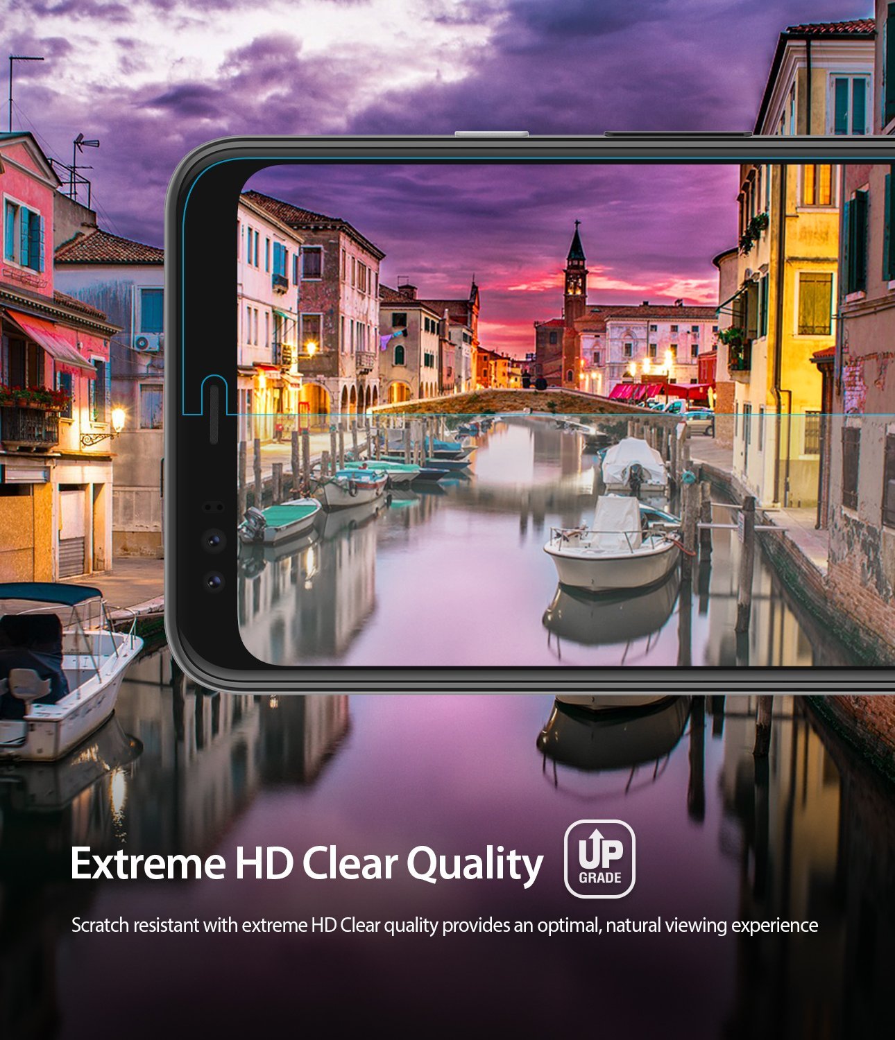 Ringke Google Pixel 4 Screen Protector, Dual Easy Film, Extreme HD Clear Quality