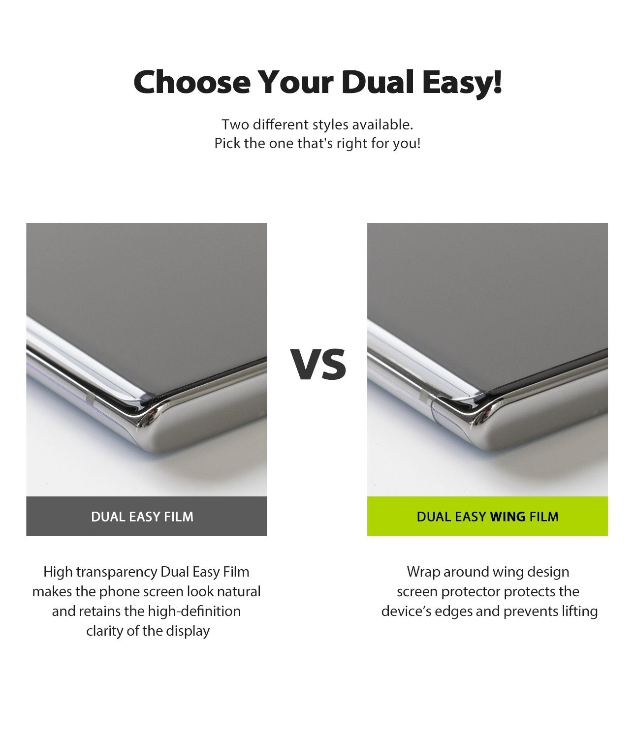 dual easy film 