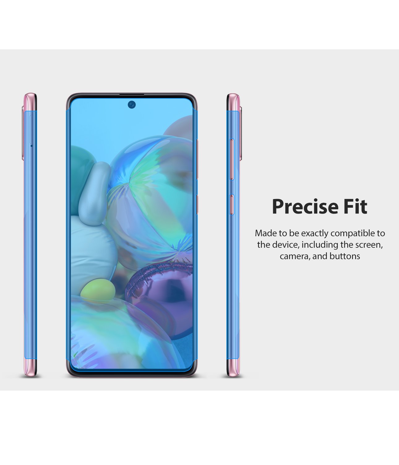 precise fit  coverage stretches to sides 
