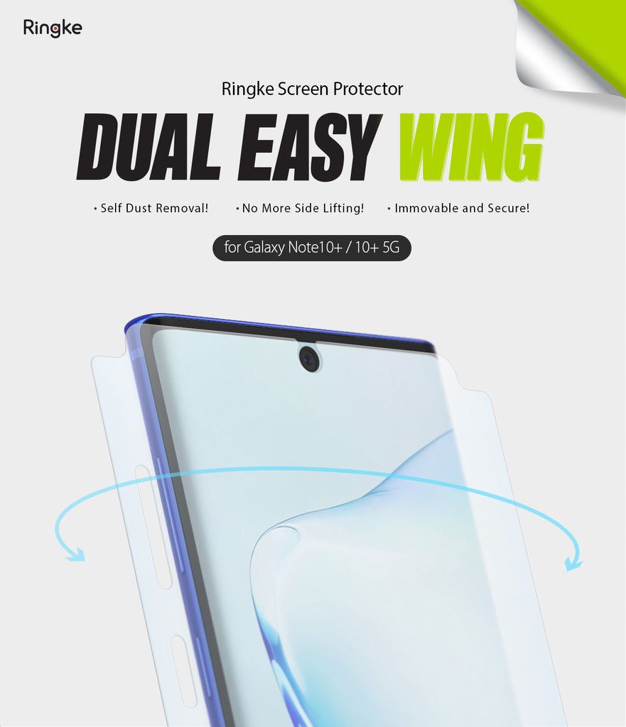 Galaxy Note 10 Plus Screen Protector | Dual Easy Film Wing - Ringke Official Store