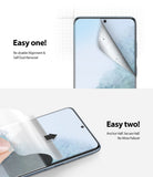 Galaxy S20 Screen Protector Dual Easy Film Wing, 2 pack, easy installation