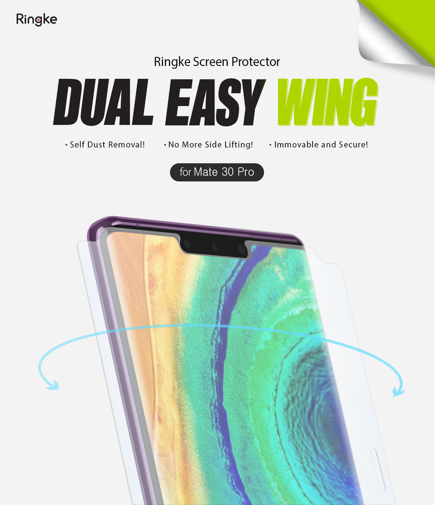 Huawei Mate 30 Pro Screen Protector | Dual Easy Film - Ringke Official Store