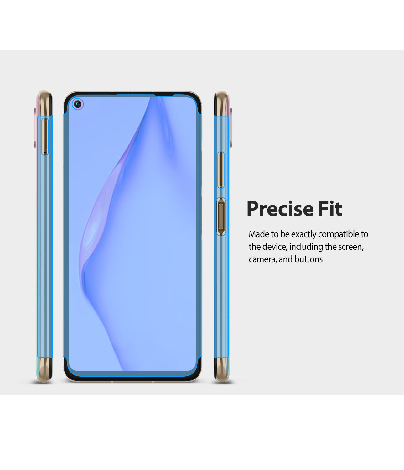 precise fit - wrap around the device for full protection