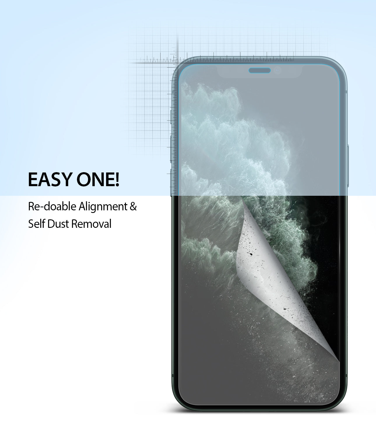iPhone 11 Pro Max Screen Protector Dual Easy Film Easy One Installation Guide