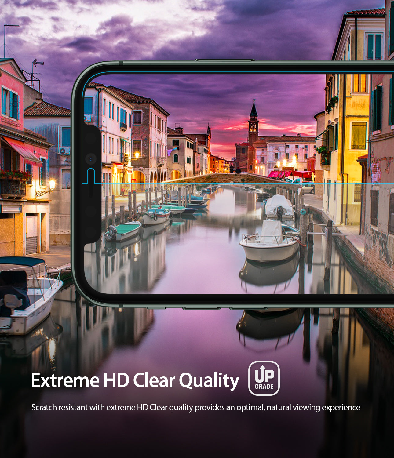 iPhone 11 Pro Max Screen Protector Dual Easy Film Extreme Clear HD Quality