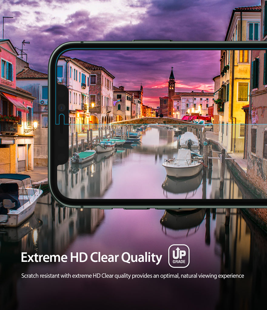 iPhone 11 Pro Max Screen Protector Dual Easy Film Extreme Clear HD Quality