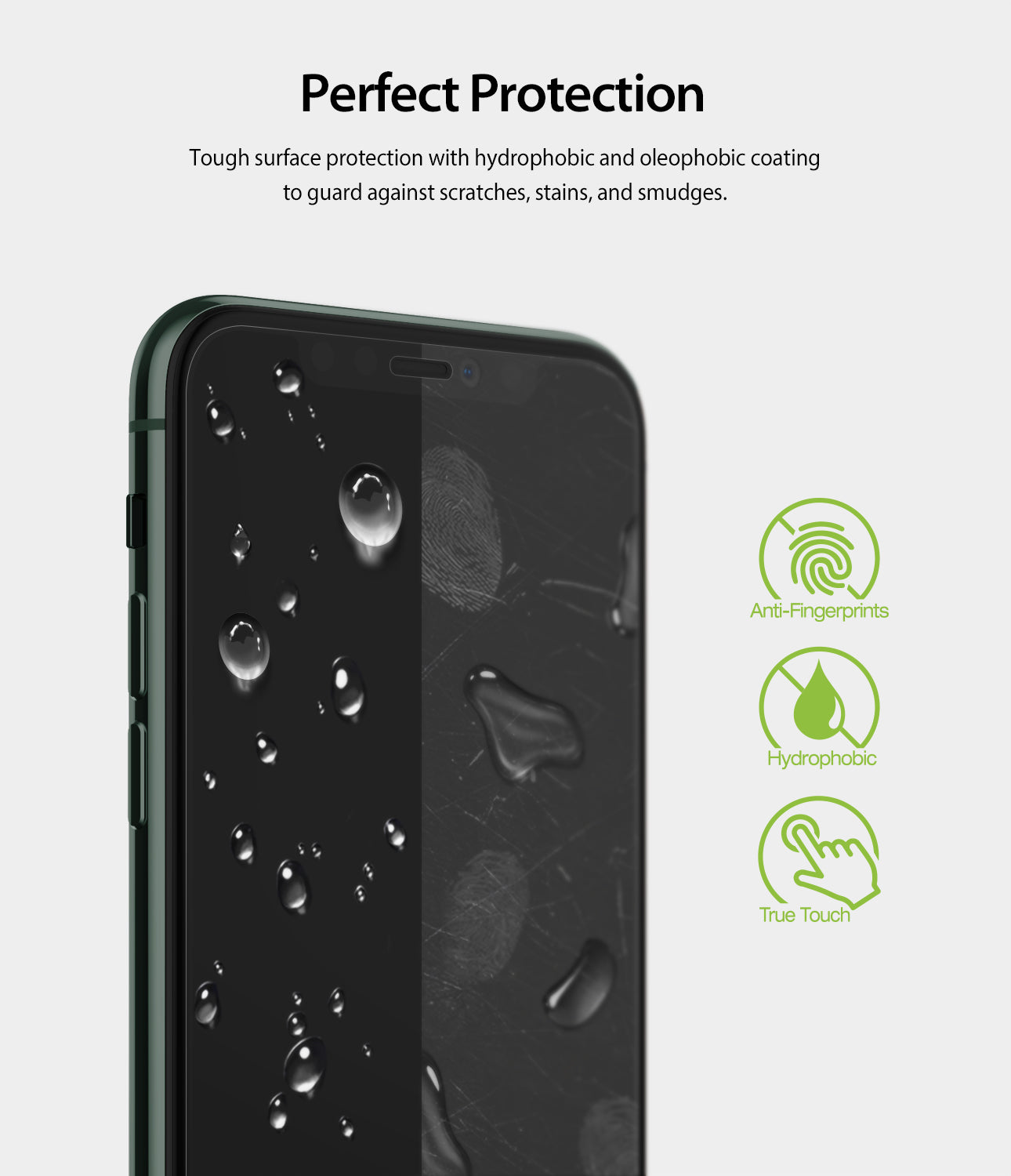 iPhone 11 Pro Max Screen Protector Dual Easy Film Perfect Protection