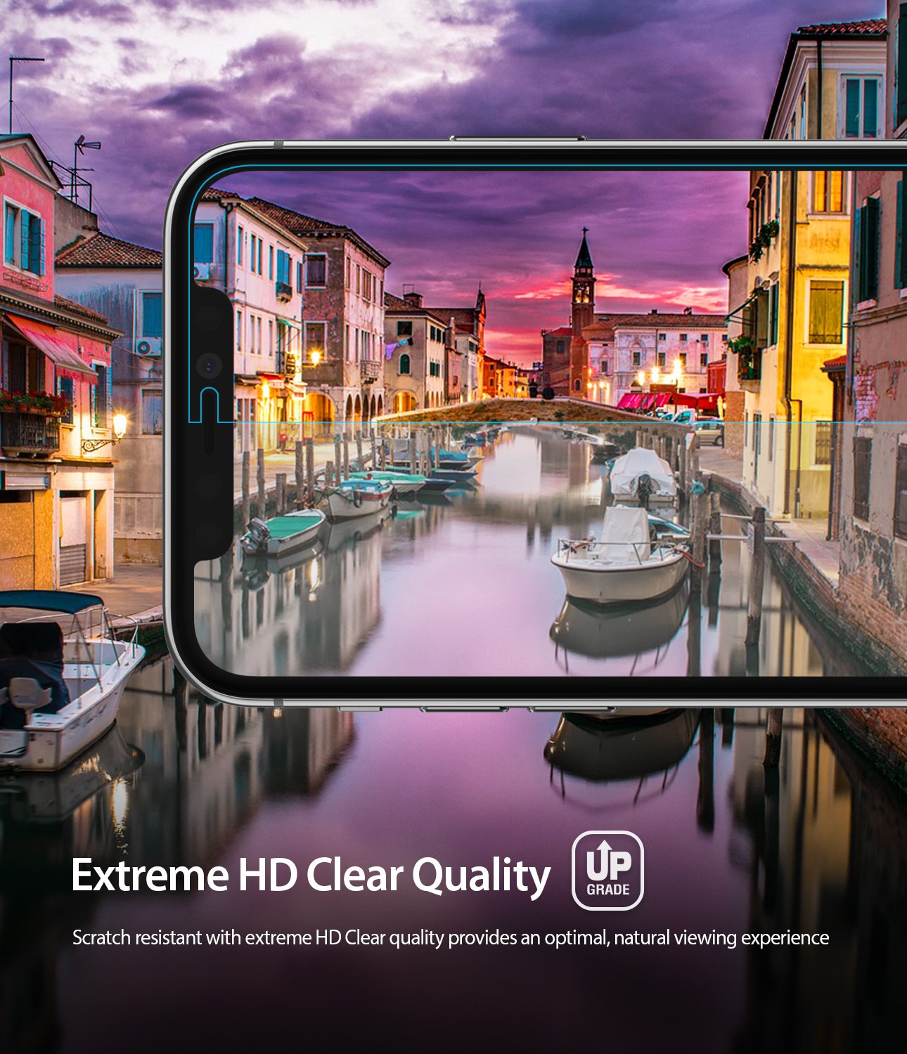 iPhone 11 Pro Screen Protector Dual Easy Film 2 Pack Extreme HD-Clear Quality